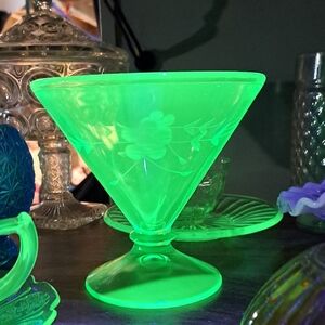 Uranium Sherbert Glass